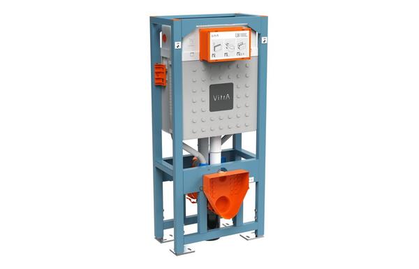 VitrA V-Fix Prime WH WC Frame & 12cm 2.5/4L Cistern (Double Fix & Electric Connection)